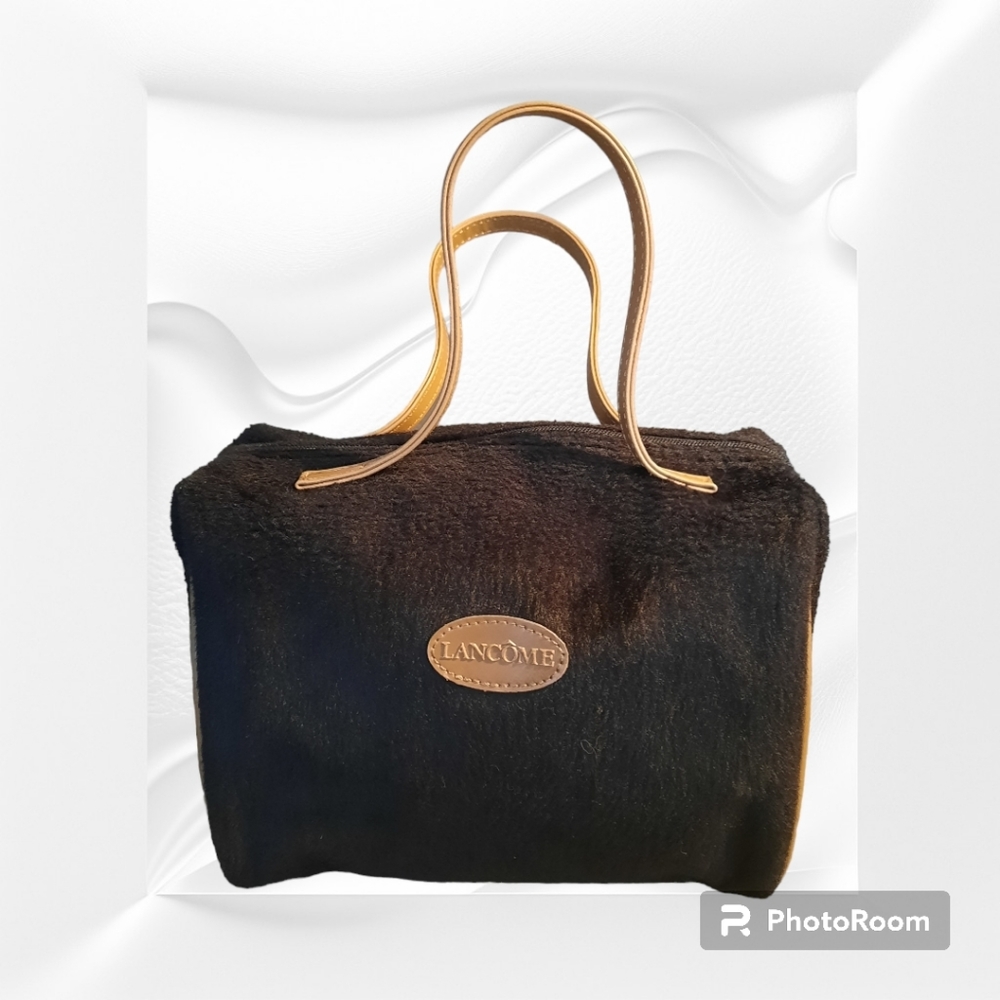 Lancôme Black Fur Mini Bag